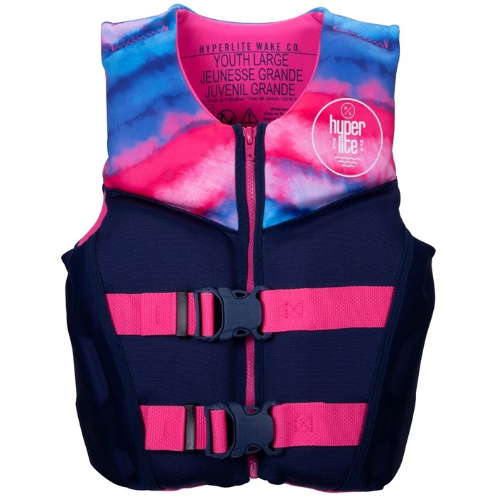 Hyperlite Youth Indy CGA Wake Vest - Girls' 2022 1 Hyperlite Youth Indy CGA Wake Vest - Girls' 2022